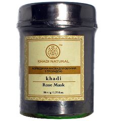 Маска для лица с розы Khadi 50 г, Маска: от темных пятен и отшелушивания