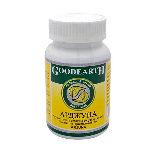 Арджуна Goodearth Pharma Arjuna 60 капсул, Название: Арджуна капсулы Goodcare
