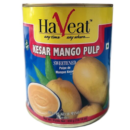 Пюре з манго Kesar Haveat 850 грам консервований, Название: Пюре с манго Kesar