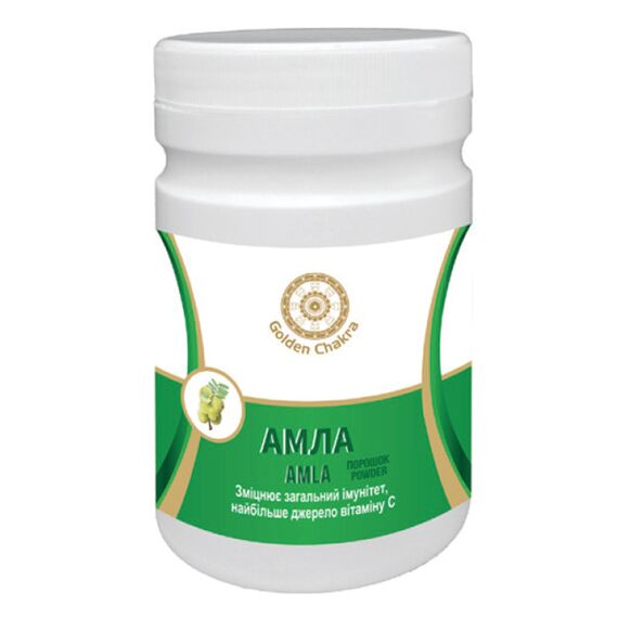 Амла Golden Chakra порошок 120 грамм, Название: Амла порошок Golden Chakra