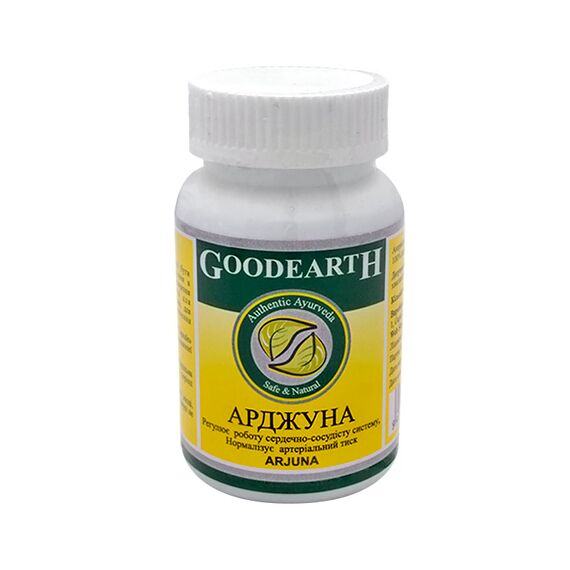 Арджуна Goodearth Pharma Arjuna 60 капсул, Название: Арджуна капсулы Goodcare