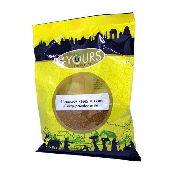Порошок кари мягкий Curry powder mild Yours 100 г Порошок кари мягкий Curry powder mild Yours 100 г